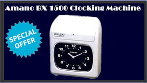 clocking machine specials